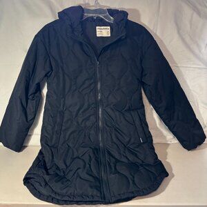 mondetta youth quilted jacket, black, M 10/12 - like new